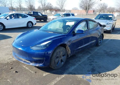 2023 Tesla Model 3 Rear-Wheel Drive from USA, damaged, VIN 5YJ3E1EA6PF678754